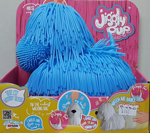 EOLO 20337 搖頭擺尾汪星人 地拖狗 藍色 JIGGLY PUP BLUE WALKING DOG (EPC-2140-32) L