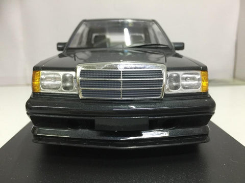 MINICHAMPS 1/18 MERCEDES-BENZ 190E 2.5-16 EVO 2 1990 BLUE-BLACK METALLIC (155 036100) (14507) (PIU250)