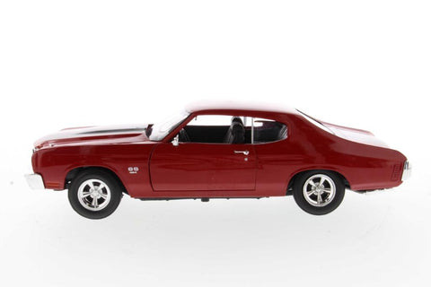 JOHNNY LIGHTNING 1/18 FAST & FURIOUS 1970 CHEVY CHEVELLE SS RED (39578) (C1128-11)