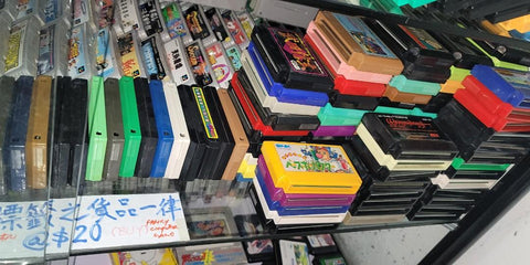 大量任天堂紅白機帶超過 2000 盒 nintendo fc family computer