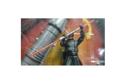 HASBRO STAR WARS DELUXE DARTH MAUL LIGHTSABER HANDLE TRIGGERS BATTLE (WKG-84144)