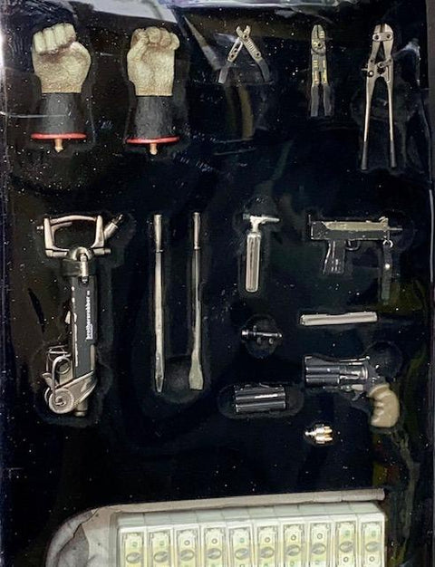 1:6 RARE HOT TOYS X THREEZERO X BROTHERSWORKER BANK ROBBER BROTHERSROBBER FIGURE 鐵人兄弟 銀行劫匪 (BUY)