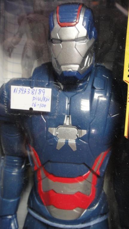 HASBRO 60697 漫威 復仇者聯盟 鐵甲奇俠3 泰坦英雄系列 電影系列 鐵甲愛國者 MARVEL AVENGERS INITIATIVE IRON MAN 3 TITAN HERO SERIES MOVIE SERIES 12 INCH IRON PATRIOT (PIU/KW16-100) 存