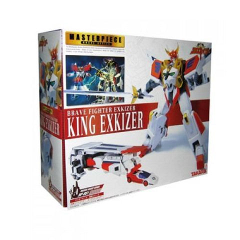 TAKARA 14116 勇者凱撒 艾克斯凱撒 王者貨櫃車 王者艾克斯凱撒 勇者王 MASTERPIECE BRAVE MP-B01 BRAVE FIGHTER EXKIZER KING LOADER KING EXKIZER (BET-40-204N) 特價發售