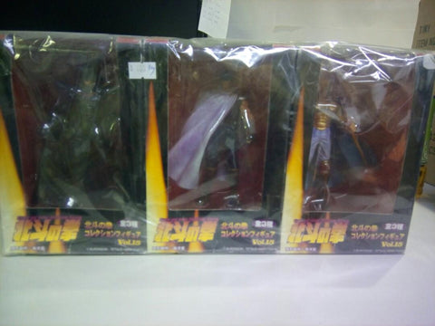北斗之拳 figures vol.15一套共3款 全新未拆封 sega 13625