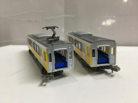 TOMYTEC N GAUGE 1/150 鐵道 COLLECTION A3004 A3504 靜岡鐵道 A3000 形 BRILLIANT ORANGE YELLOW 2兩 SET D SHIZUOKA RAINBOW TRAINS 火車模型 (28916) (C450-2020-104店)