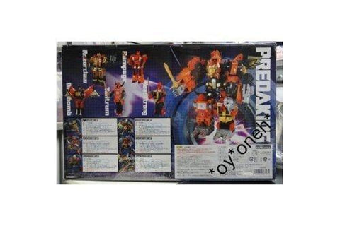 TAKARA TOMY TRANSFORMERS 2010 PREDAKING 變形金剛 霹靂星 連 CRAZY DEVY 改件 38708 (PA-1050T)