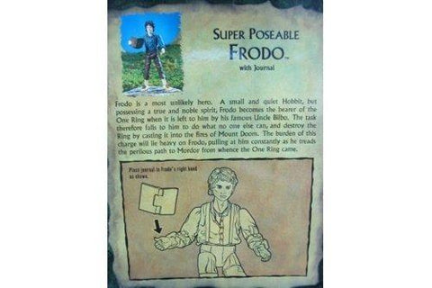 TOY BIZ 81632 魔戒 魔戒現身 佛羅多 LORD OF THE RINGS FRODO WITH JOURNAL (LOTR)