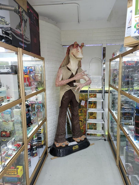 star wars jar jar binks 1/1 gaint figure  星球大戰