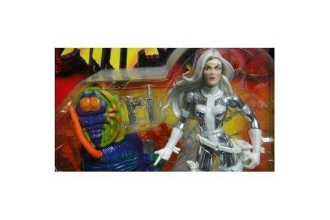 TOY BIZ 47207 SPIDER-MAN BUG BUSTERS SILVER SABLE BEETLE BASHER 漫威 蜘蛛俠 (BUY-SPK)
