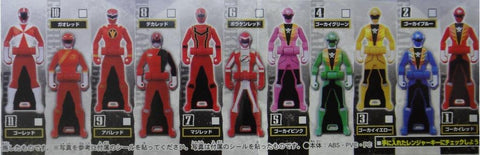 BANDAI 海賊戰隊 連者之匙 KAIZOKU SENTAI GOKAIGER RANGER KEY PART 1 全16種 52665 (PIU-77-拓)