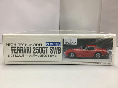 GUNZE SANGYO 1/24 FERRARI 250GT SWB HIGH-TECH MODEL (G-226:4500) (C890A-929)