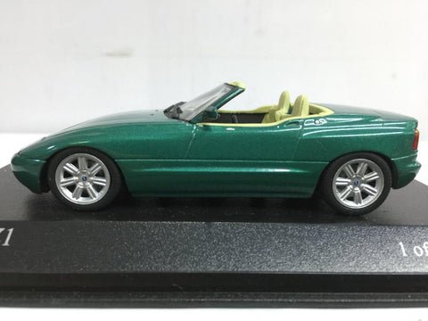 MINICHAMPS 1/43 BMW Z1 1991 GREEN METALLIC (400 020100) (04753) (PIU50)