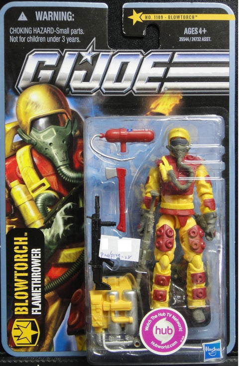 HASBRO 義勇羣英 GI JOE BLOWTORCH FLAME THROWER ACTION FIGURE 62587 (PIU/P-149-25)
