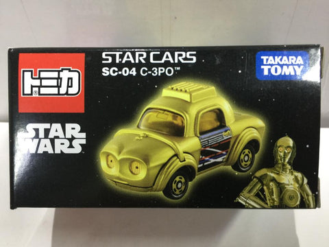 TAKARA TOMY TOMICA STAR WARS STAR CARS SC-04 C-3PO (83133) (C1028-6-83133)