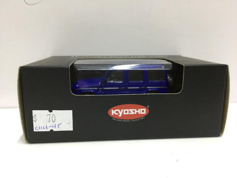 KYOSHO 1/64 MERCEDES-BENZ G55 AMG BLUE (K07021G8) (37285) (C1123-135)