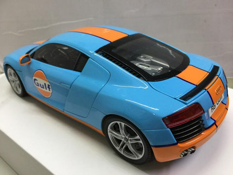 KYOSHO 1/18 AUDI R8 GULF (09213GF) (30672) (PA0)