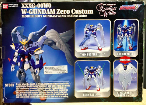 BANDAI 02025 高達 GUNDAM-W ENDLESS WALTZ MOBILE SUIT COLLECTORS SERIES XXXG-00W0 W-GUNDAM WING ZERO CUSTOM (BUY)