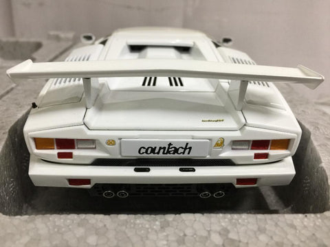 AUTOART 1/18 LAMBORGHINI COUNTACH 25th ANNIVERSARY EDITION WHITE (74537) (PIU500)