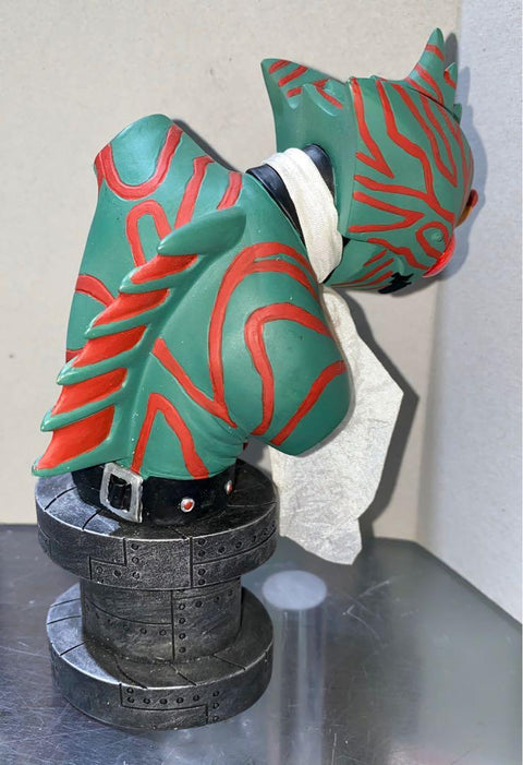 LEGEND 幪面超人亞馬遜 陶瓷半身像 MASKED RIDER AMAZON 30TH ANNIVERSARY LIMITED EDITION 2002 RESIN BUST (ELT-23-60 店/SA)