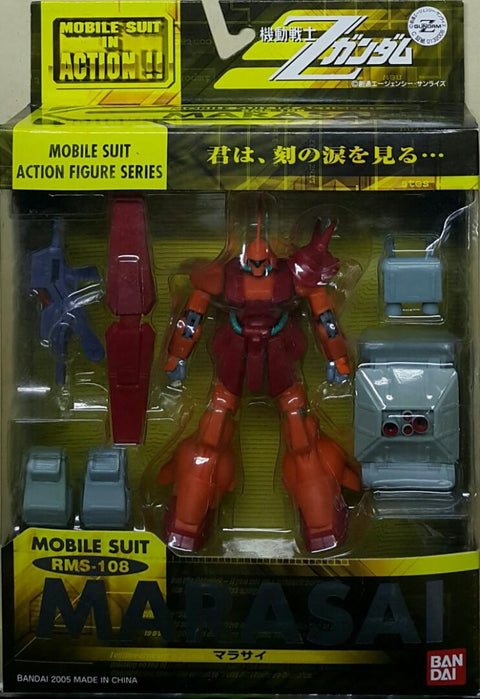 BANDAI 32008 機動戰士 Z高達 姆歷沙 MIA MOBILE SUIT IN ACTION Z GUNDAM ACTION FIGURE SERIES RMS-108 MARASAI (BUY-SPK)