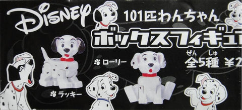 YUJIN 迪士尼 斑點狗 DISNEY CHARACTER 101 DALMATIANS FIGURE 全5種 扭蛋 (A2-92499) b32093672