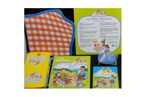 HASBRO NOODLEBORO LEARNING ABOUT MANNERS PICNIC BASKET GAME 30298 (PA-0H)