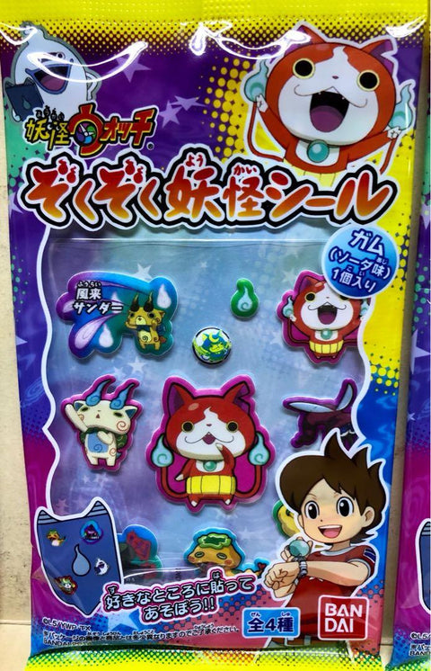 BANDAI 85461 妖怪手錶 立體貼紙 套裝 YOUKAI WATCH SEAL STICKERS SET (EPC-244-12S) 存 1139288286