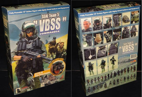 HOT TOYS SEAL TEAM 5 VBSS COMMANDER 1/6 ACTION FIGURE WITH AN/PVS-5A NIGHT VISION GOGGLES (PIU1000) b29209956
