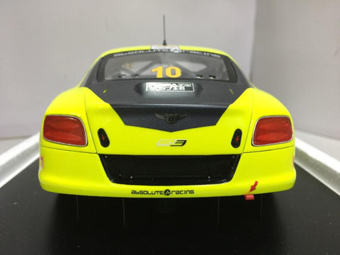 SPARK 1/18 BENTLEY CONTINENTAL GT3 MACAU GT WORLD CUP 2016 18SA008 (16008) (PIU300)