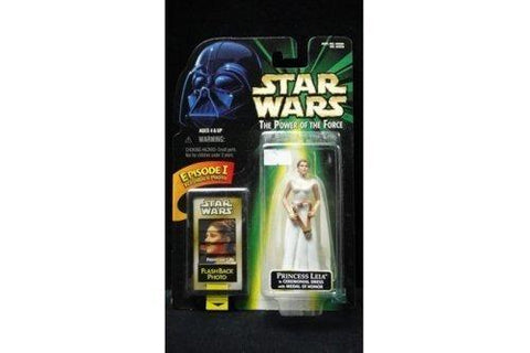 HASBRO STAR WARS POWER OF THE FORCE PRINCESS LEIA CEREMONIAL DRESS 日版 (BUY-14551)