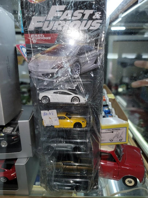 Hotwheels fast & furious 狂野時速系列金屬合金車仔 一套五架
