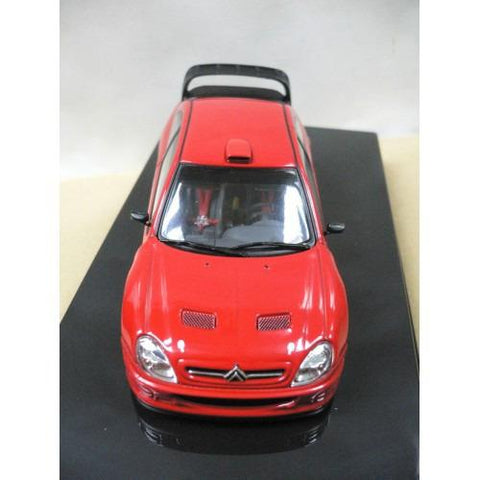 AUTOART 1/43 CITROEN XSARA WRC 2004 PLAIN BODY VERSION RED (60436) (TOY-735-75AO)