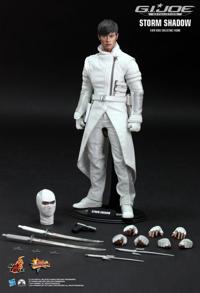 1:6 HOT TOYS G.I.JOE RETALIATION 2 (gi joe) 義勇群英 2 STORM SHADOW FIGURE 白忍者 李炳憲 MMS193 (PIU/F289-1280店) b31829043