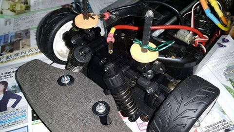 TAMIYA TB-02 水戰車跟防水電變防水servo,9.5T摩打