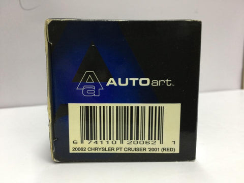AUTOART 1/64 CHRYSLER PT CRUISER 2001 RED (20062) (C1123-134)