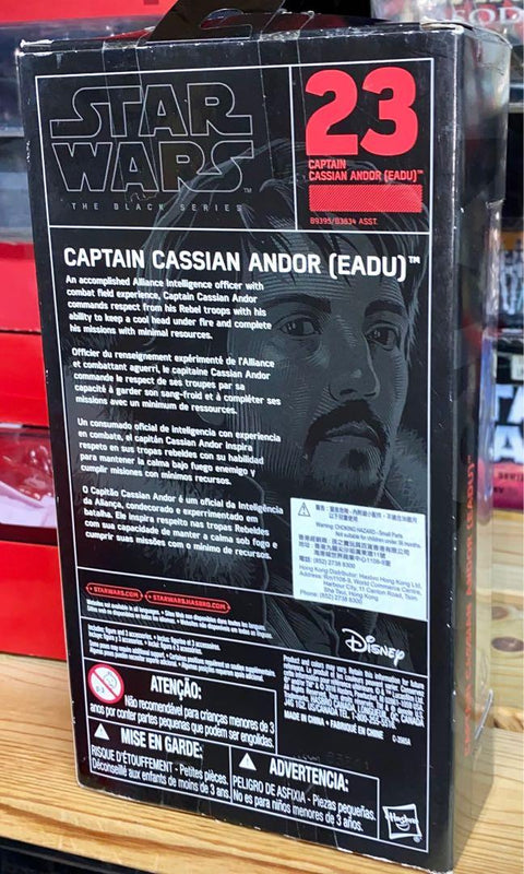 C251-379 HASBRO STAR WARS 星球大戰 THE BLACK SERIES FIGURE 23 CAPTAIN CASSIAN ANDOR (EADU) 47716