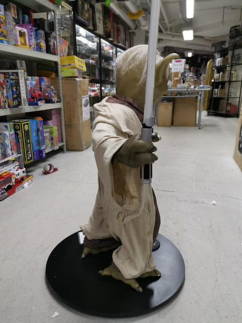 LIFE SIZE 1:1 STAR WARS YODA STATUE LIFESIZE 1/1 GENTLE GIANT MOVIE