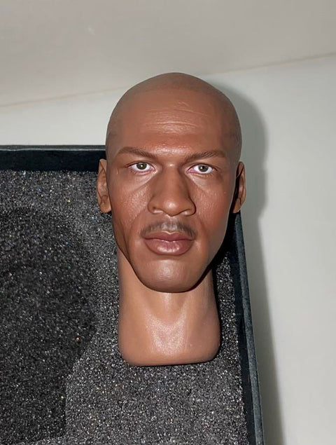 全新 1/6 TOYS CUSTOM HOT MOVIE 散件 米高 佐敦 MICHAEL JORDAN 頭雕 HEAD SCULPT (PIU/F-303-220)
