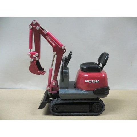 KOMATSU 1/21 PC02 MINI SHOVEL RED (BUY)