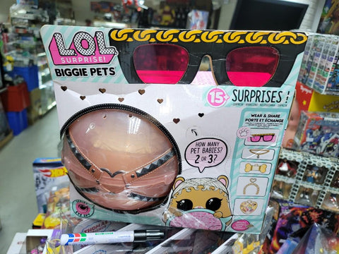 Lol l.o.l. surprise biggie doll  pets mchammy mc hammy piu70