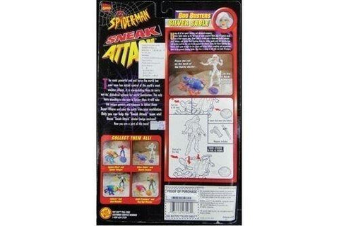 TOY BIZ 47207 SPIDER-MAN BUG BUSTERS SILVER SABLE BEETLE BASHER 漫威 蜘蛛俠 (BUY-SPK)