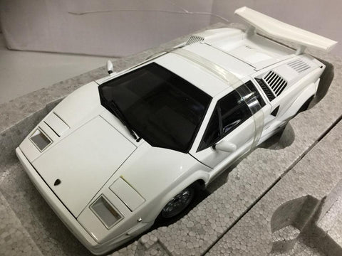 AUTOART 1/18 LAMBORGHINI COUNTACH 25th ANNIVERSARY EDITION WHITE (74537) (PIU500)