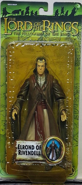 TOY BIZ 81436 / 10493 魔戒首部曲 魔戒現身 瑞文戴爾 精靈王 愛隆 曉高韋榮 THE LORD OF THE RINGS THE FELLOWSHIP OF THE RING ELROND OF RIVENDELL HUGO WEAVING (LOTR)