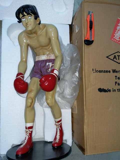 鐵拳浪子 力石徹大型擺設 約63CM 高 5kg重