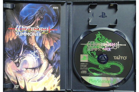 SONY SCEI PS2 TAITO TCPS10108 WIZARDRY SUMMONER 遊戲 日版 SLPM62603 (BUY-20510)