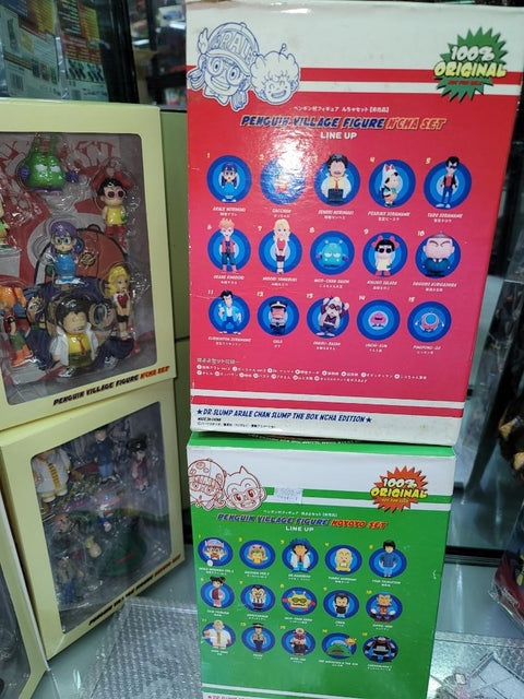 iq博士小雲小吉 dr.slump penguin village Hoyoyo n'cha set