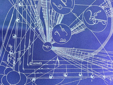 HERMES HANDKERCHIEF 愛馬仕 手巾 （J5967)