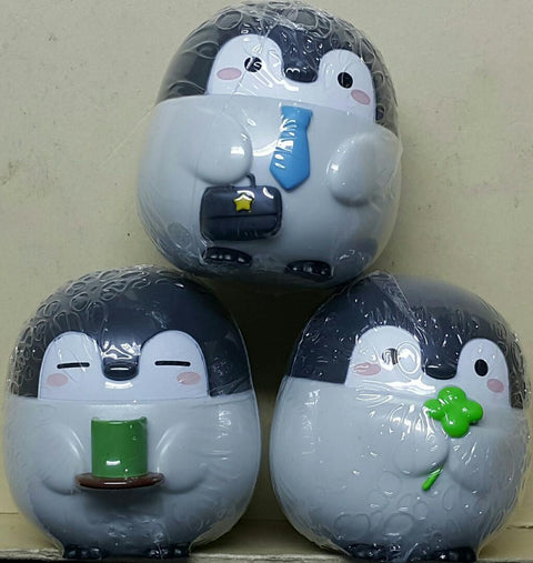 BANDAI 37169 扭蛋人物 正能量企鵝系列 去上班真好! 做得好! 讓今天變得美好的魔法! 扭蛋套裝 CAPCHARA KOUPEN-CHAN GREAT TO GO TO WORK! GOOD JOB! THE MAGIC THAT MAKES TODAY OKAY! SET (EPC-2422-18s) L