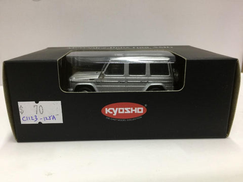 KYOSHO 1/64 MERCEDES-BENZ G55 AMG SILVER (K07021G3) (37280) (C1123-125A)